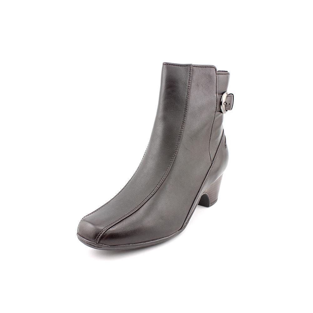 Shop Clarks Artisan Women's 'Dara III' Leather Boots - Free Shipping Today - Overstock.com - 9638424