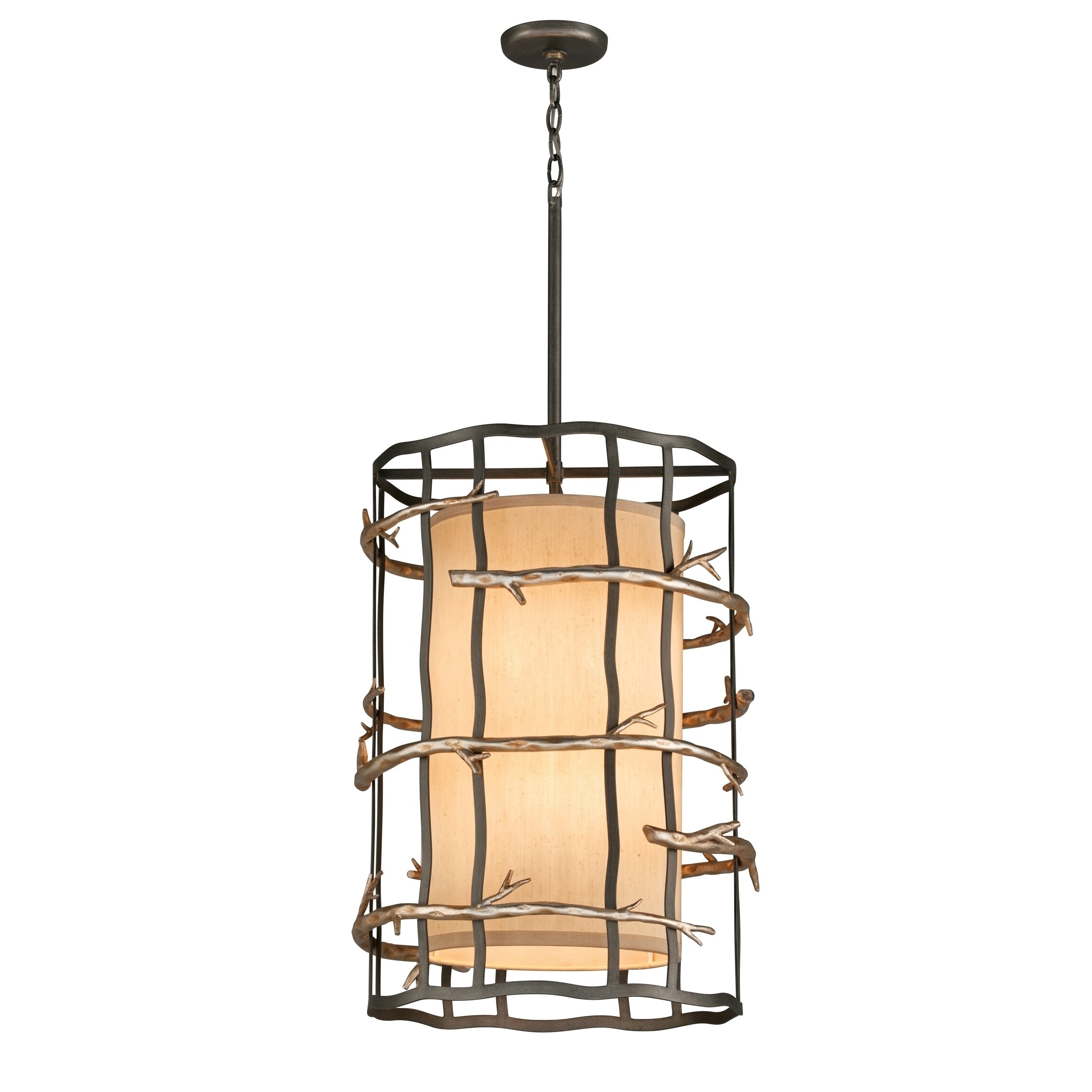 shop troy lighting adirondack 6 light entry pendant free shipping