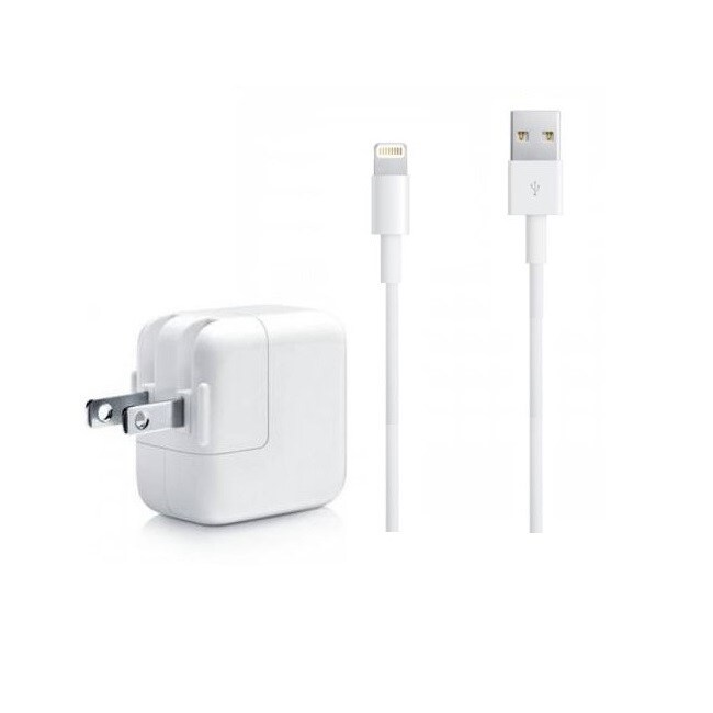 Shop Apple Oem Usb 3 5 Ft Lightning Cable Power Cord 12w Wall Charger For Apple Ipad Air Iphone 5 5c Free Shipping On Orders Over 45 Overstock Com Shop Apple Oem Usb 3 5 Ft Lightning Cable Power Cord 12w Wall Charger For Apple Ipad Air Iphone 5 5c Free Shipping On Orders Over 45 Overstock Com