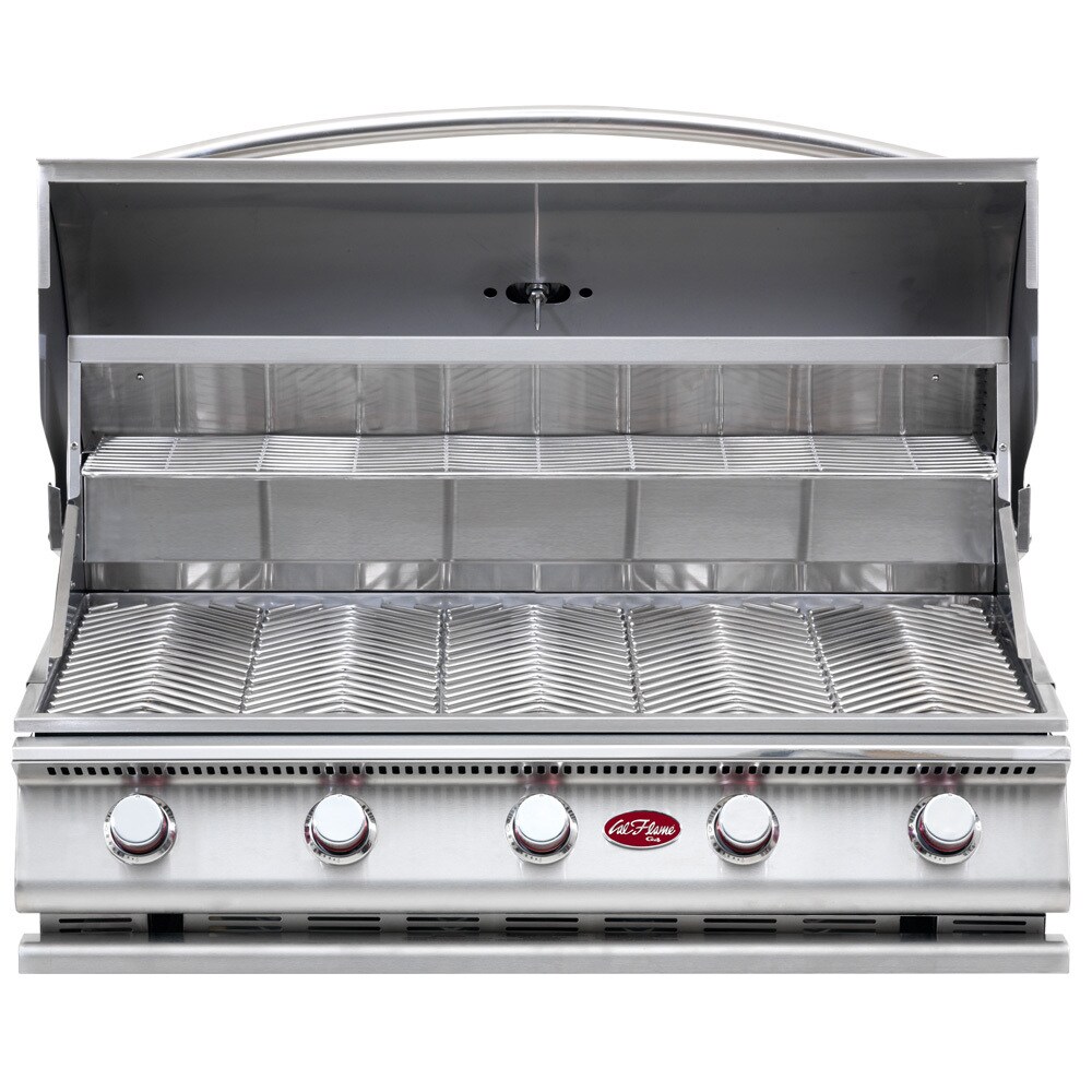 Cal Flame Gourmet Series Built In 5 Burner Gas Bbq Grill Free Cal Flame Gourmet Series Built In 5 Burner Gas Bbq Grill