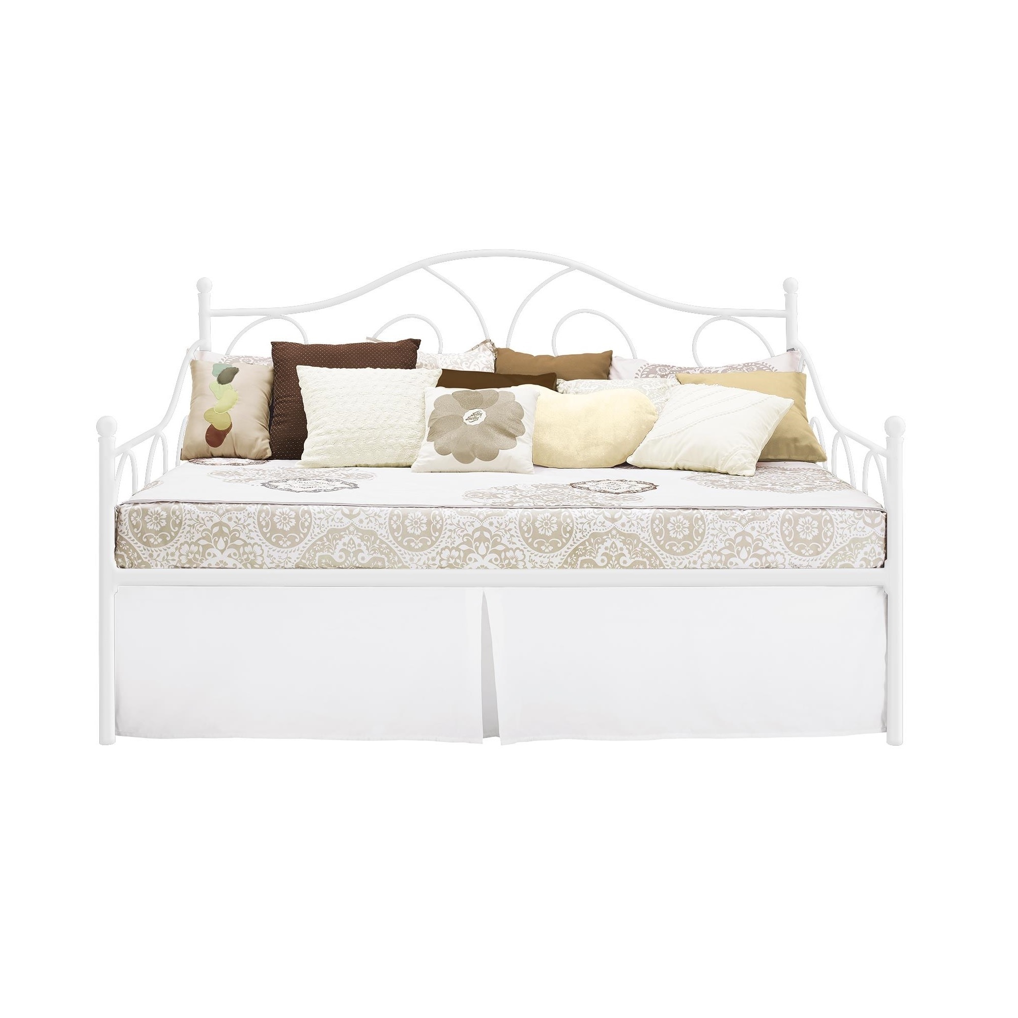 Dhp Victoria Full Size White Metal Daybed Free Shipping Today Dhp Victoria Full Size White Metal Daybed Free Shipping Today 9724332