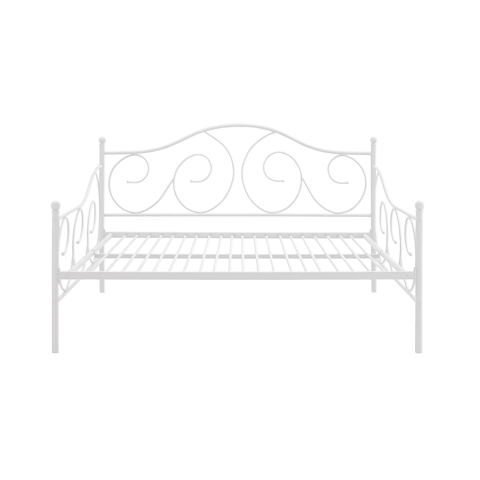Dhp Victoria Full Size White Metal Daybed Free Shipping Today Dhp Victoria Full Size White Metal Daybed Free Shipping Today 9724332