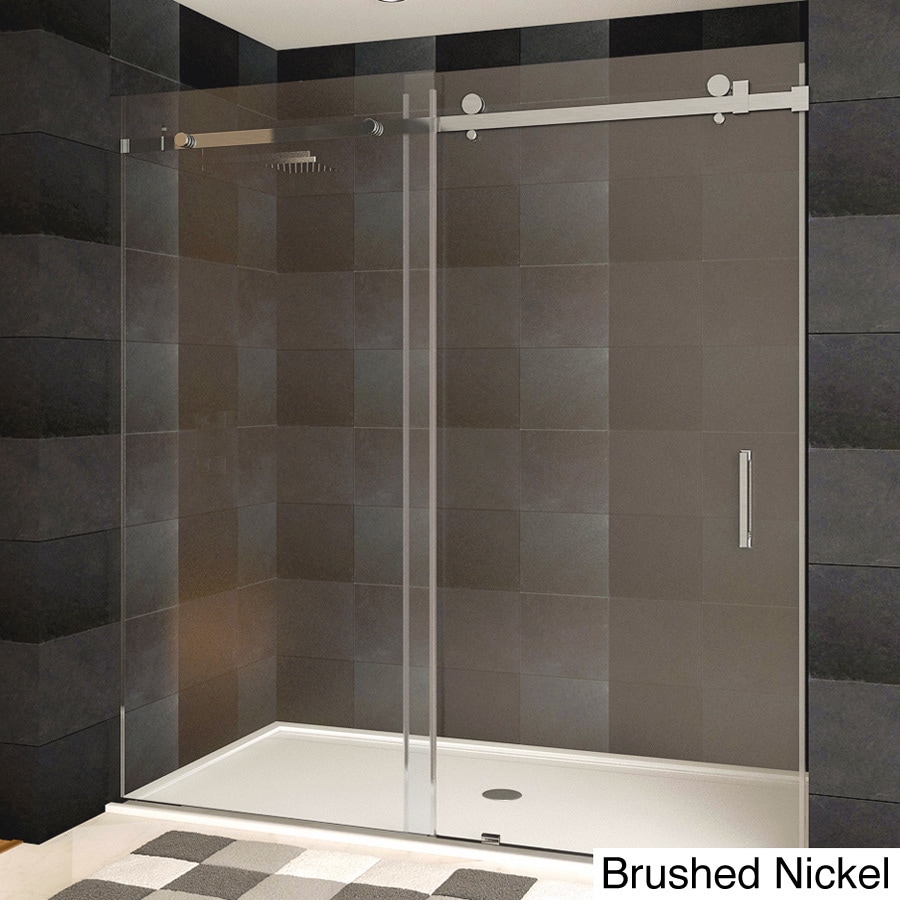 Shop Lesscare Ultra B Semi Frameless Sliding Shower Doors Ships