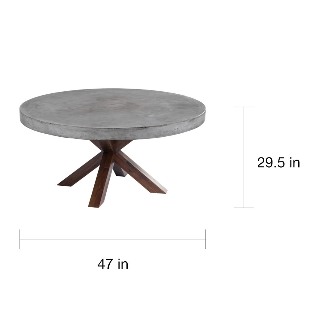 Sunpan Mixt Warwick Round Dining Table On Free Sunpan Mixt Warwick Round Dining Table On Free Shipping Today 9821263