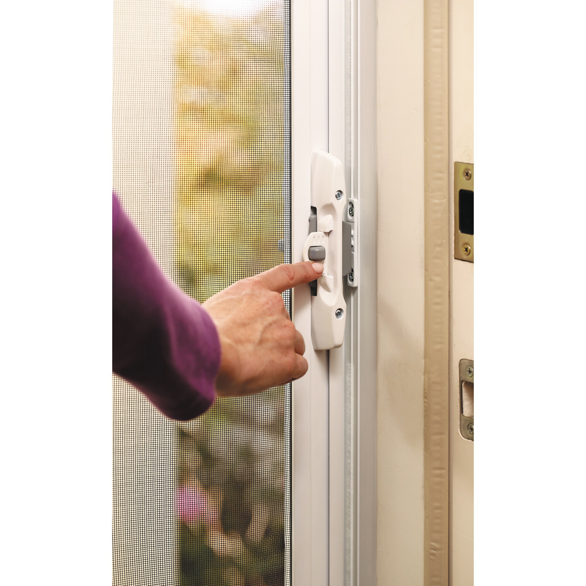 Shop Odl Brisa Retractable Screen For Tall Doors Single Doors