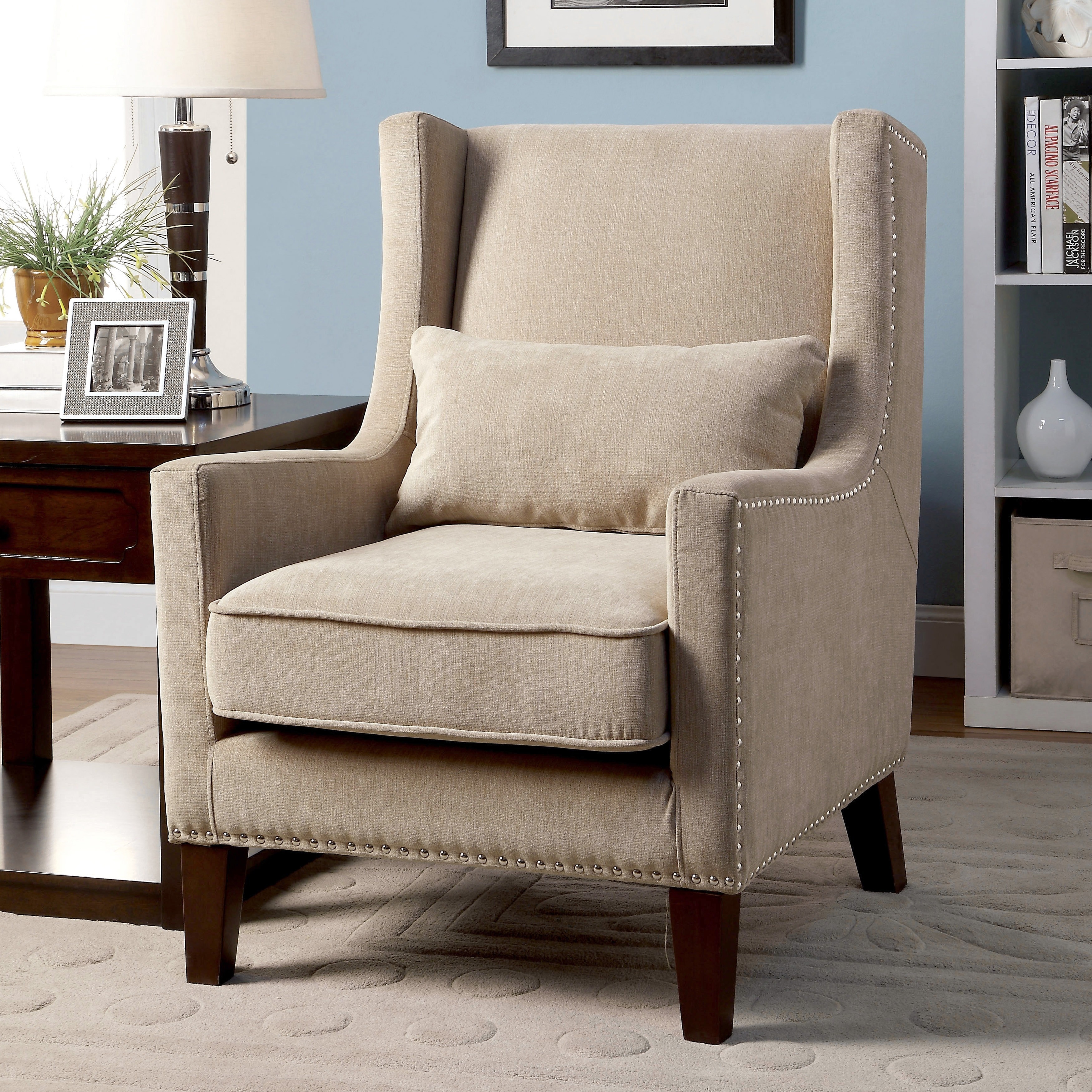 Furniture Of America Emilla High Back Accent Chair Free Furniture Of America Emilla High Back Accent Chair Free Shipping Today 9923019
