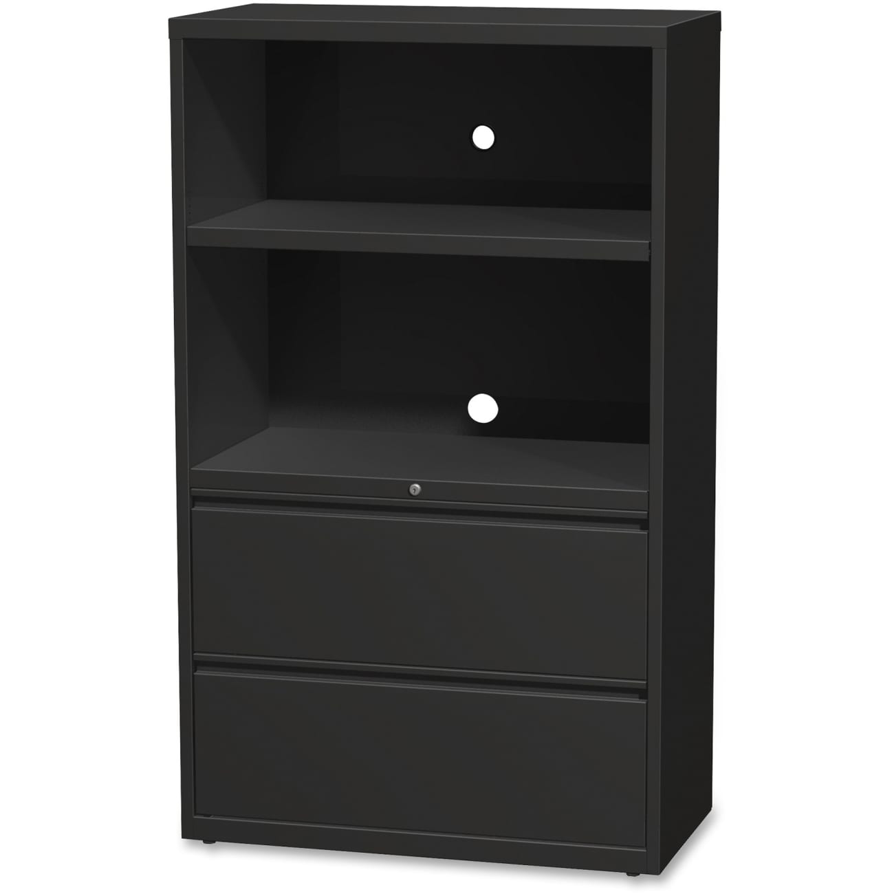 Lorell 36 Inch Lateral Hanging File Drawers Combo Unit Free