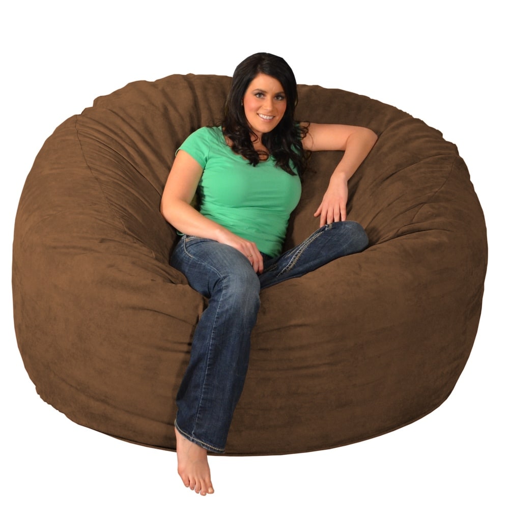 giant memory foam bean bag 6foot chair