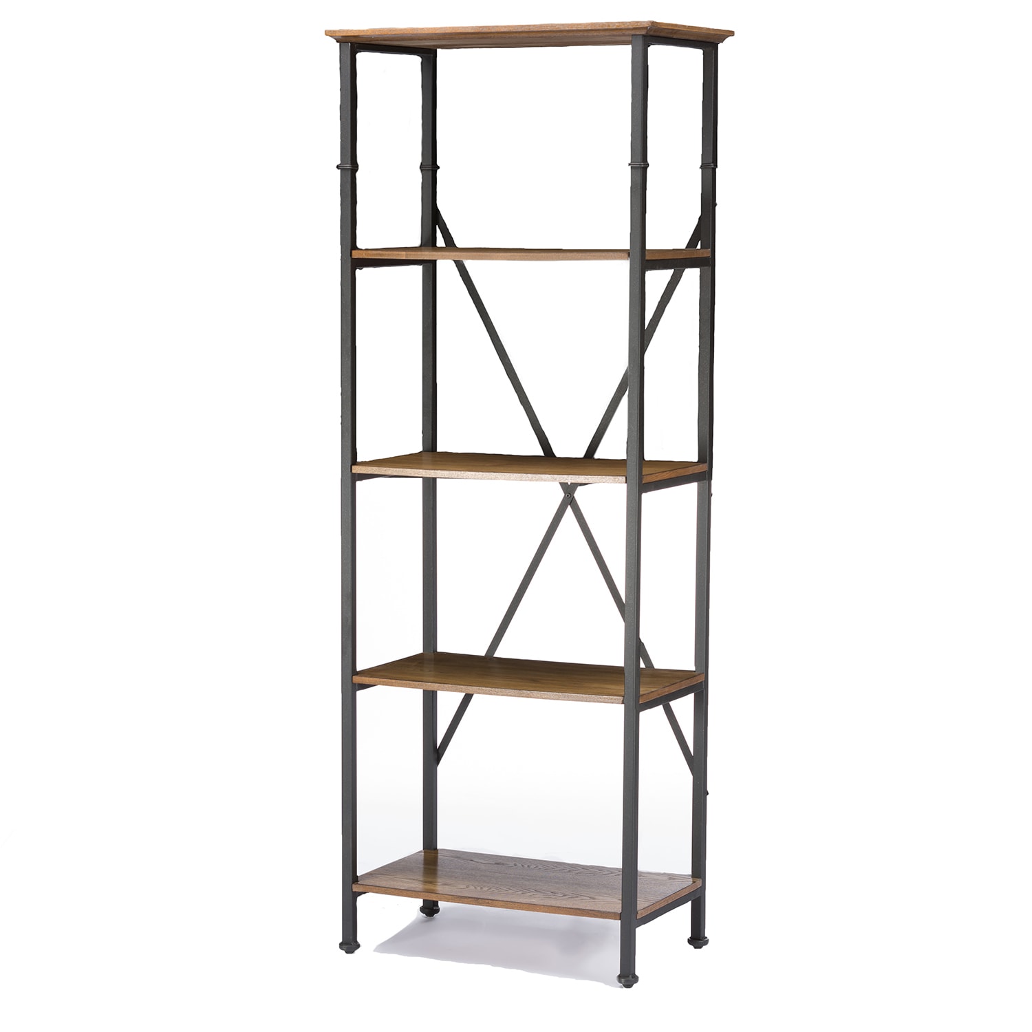 Lancashire Wood Metal Bookcase Free Shipping Today Lancashire Wood Metal Bookcase Free Shipping Today 9958409