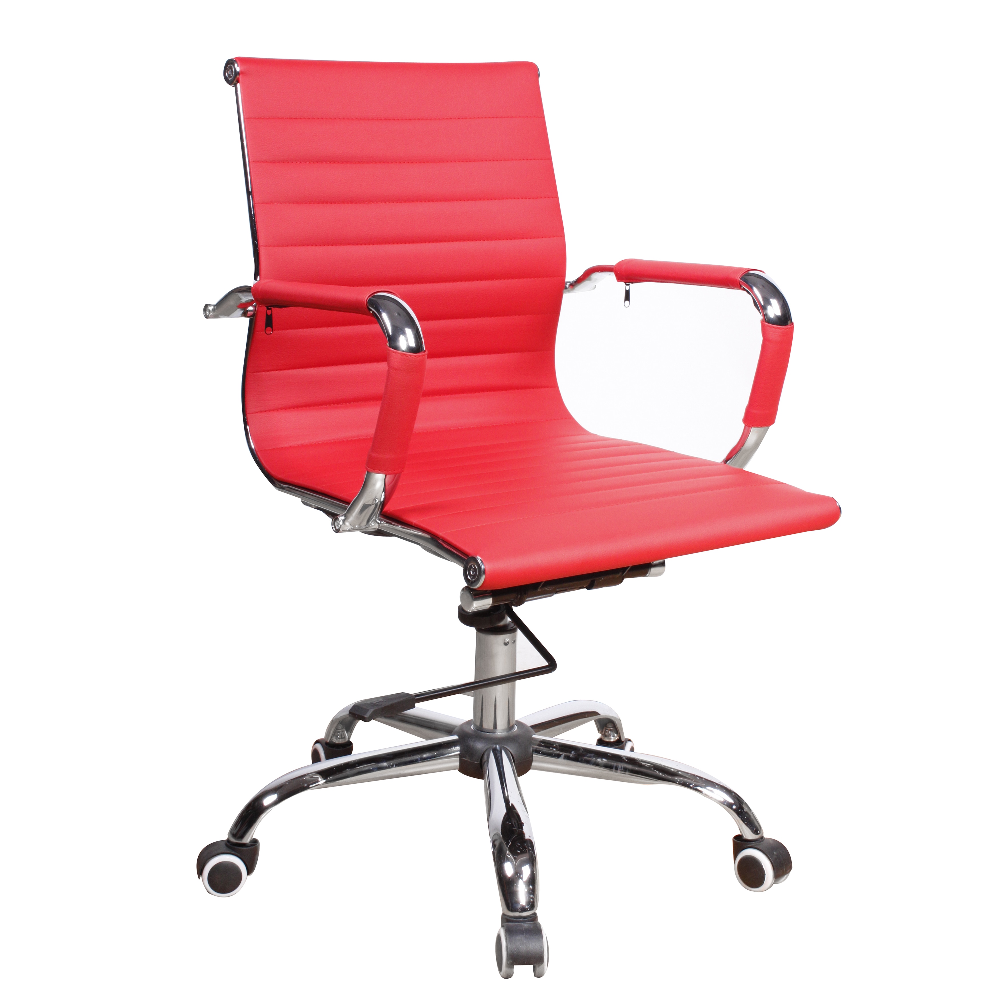 Somette Modern Red Upholstered Adjule Office Chair Free Somette Modern Red Upholstered Adjule Office Chair Free Shipping Today 9990757