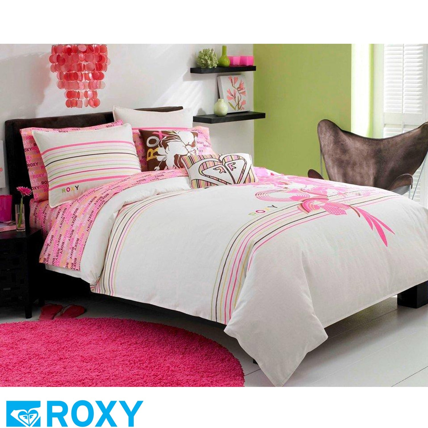 Shop Roxy Kylie Twin Size 2 Piece Duvet Cover Set Ships To