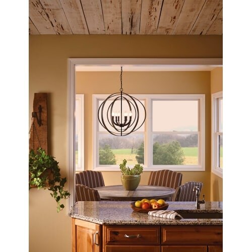 Progress Lighting P3889 Equinox 6 Light 27 3 4 Wide Taper Progress Lighting P3889 Equinox 6 Light 27 3 4 Wide Taper Candle Globe Chandelier Free Shipping Today 12919294