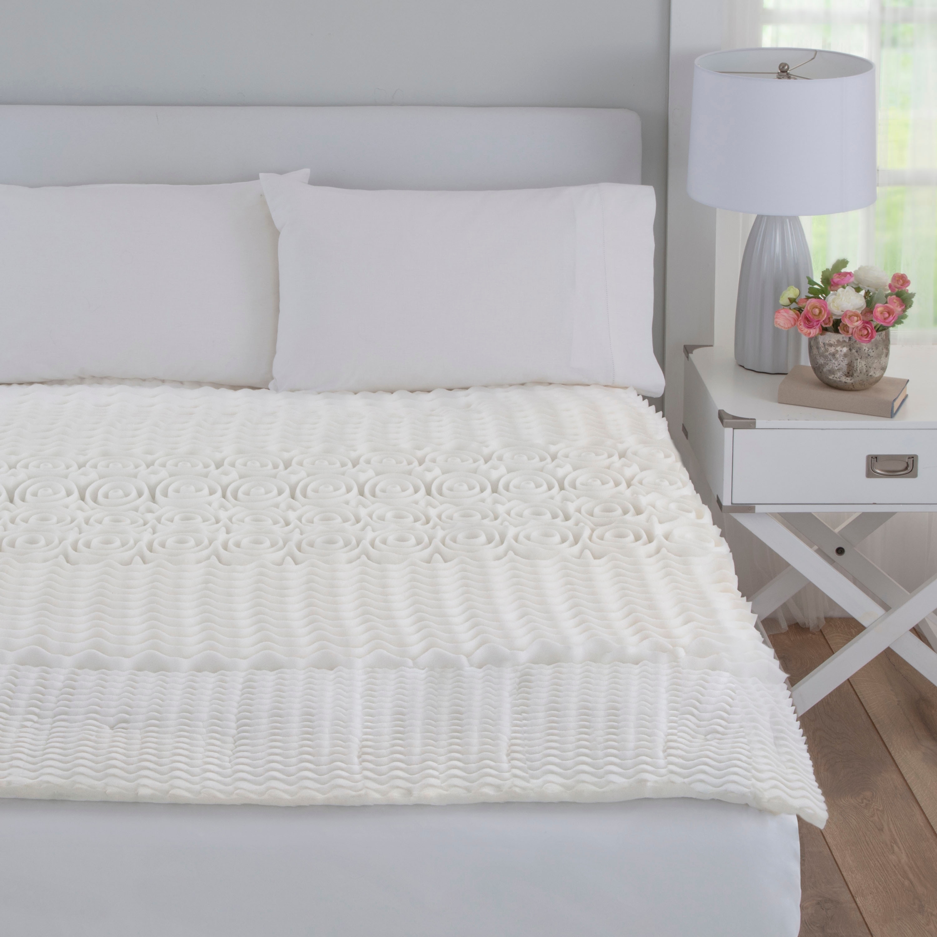 Shop Westpoint Home Peaceful Dreams White Mattress Pad Topper