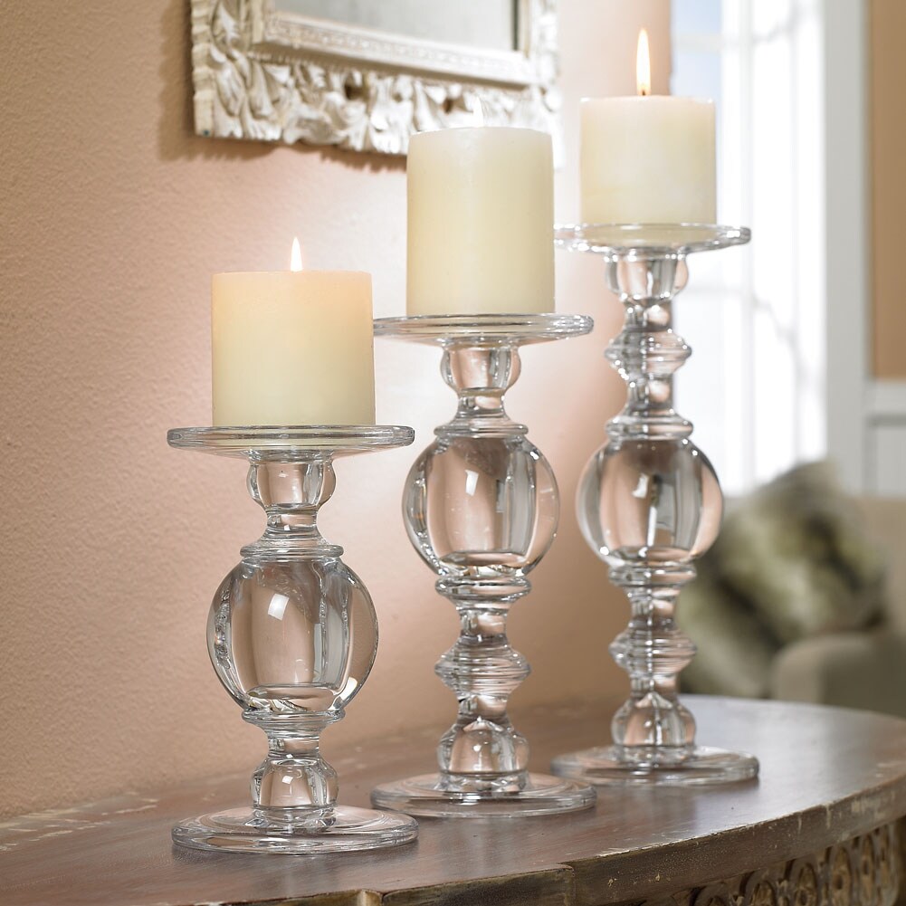 Watch - 24 glass holiday candlesticks video Watch - 24 glass holiday candlesticks video