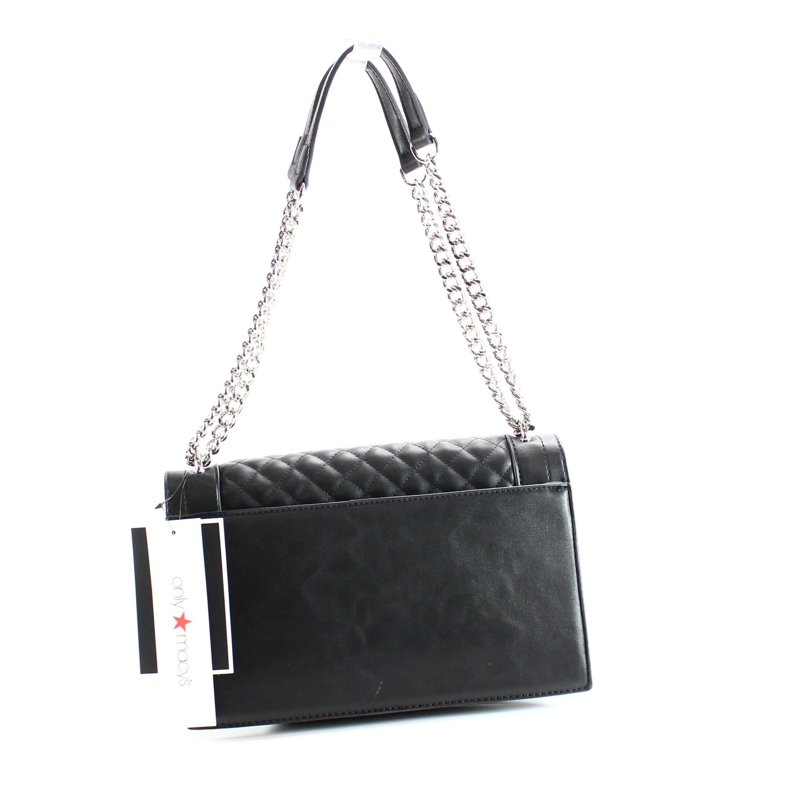 Nine West Black Silver Chain Quilted Inaya Shoulder Handbag Nine West Black Silver Chain Quilted Inaya Shoulder Handbag Purse Free Shipping On Orders Over 45 22118082