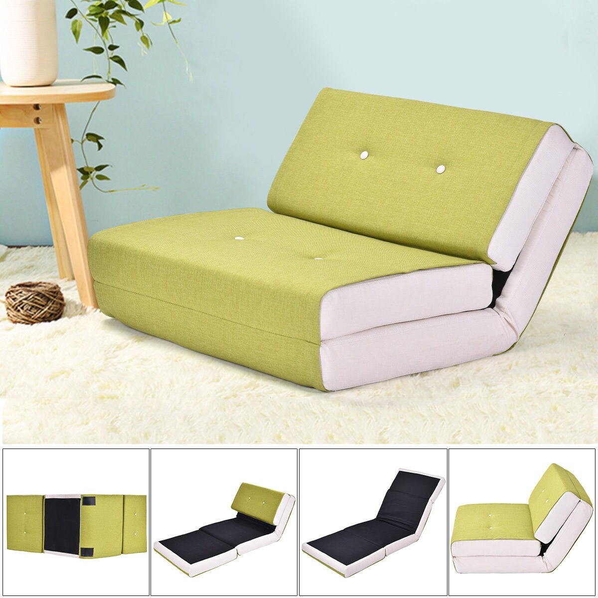 convertible sleeper chair twin shop costway fold down chair flip out lounger convertible sleeper bed couch game dorm green free shipping today overstockcom 20997893 convertible sleeper chair twin shop costway fold down chair flip out lounger convertible sleeper bed couch game dorm green free shipping today overstockcom 20997893