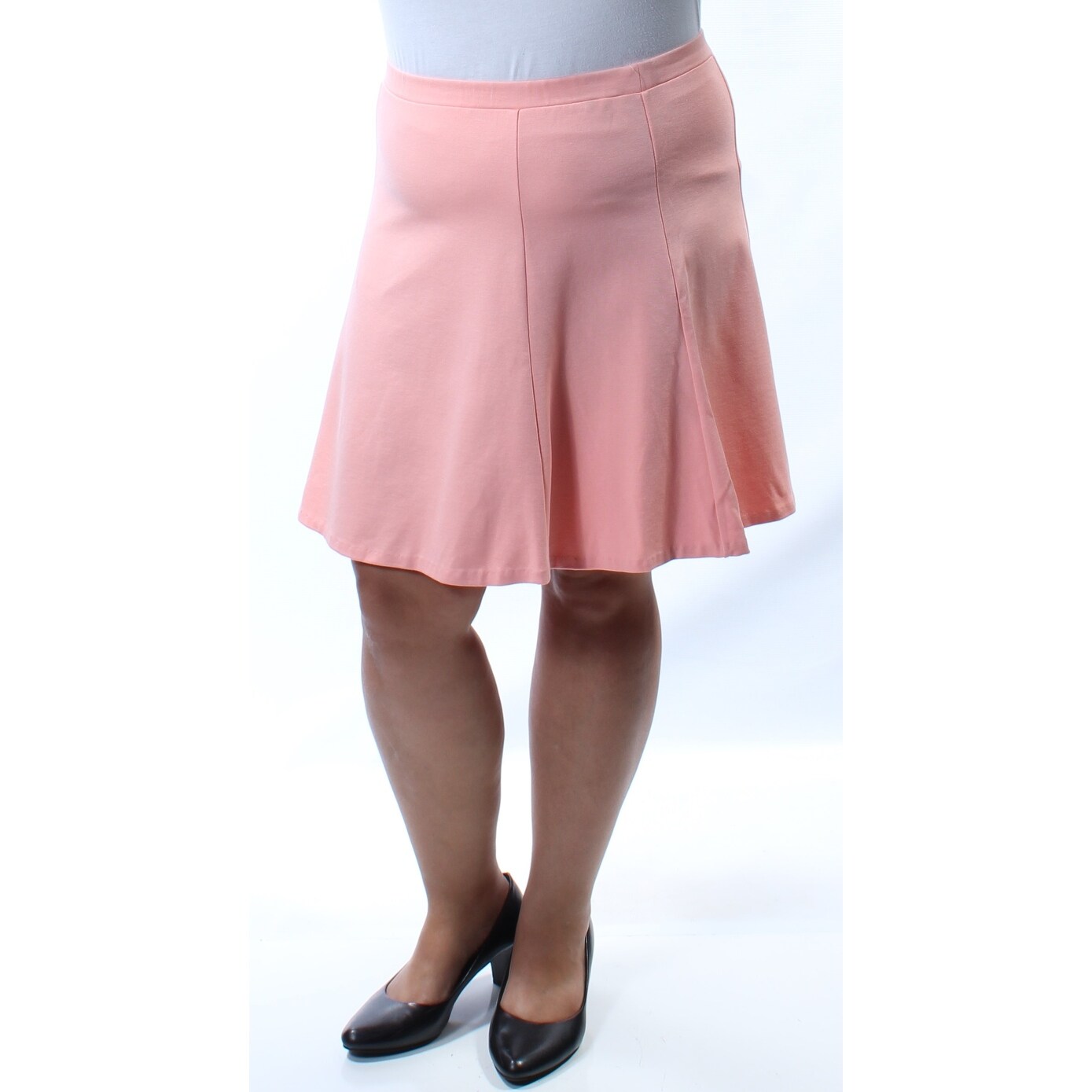 pink pleated skirt size 20