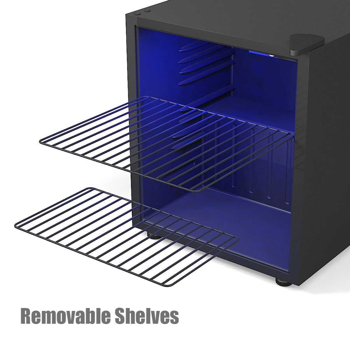Shop Gymax 60 Can Beverage Refrigerator Beer Wine Soda Drink