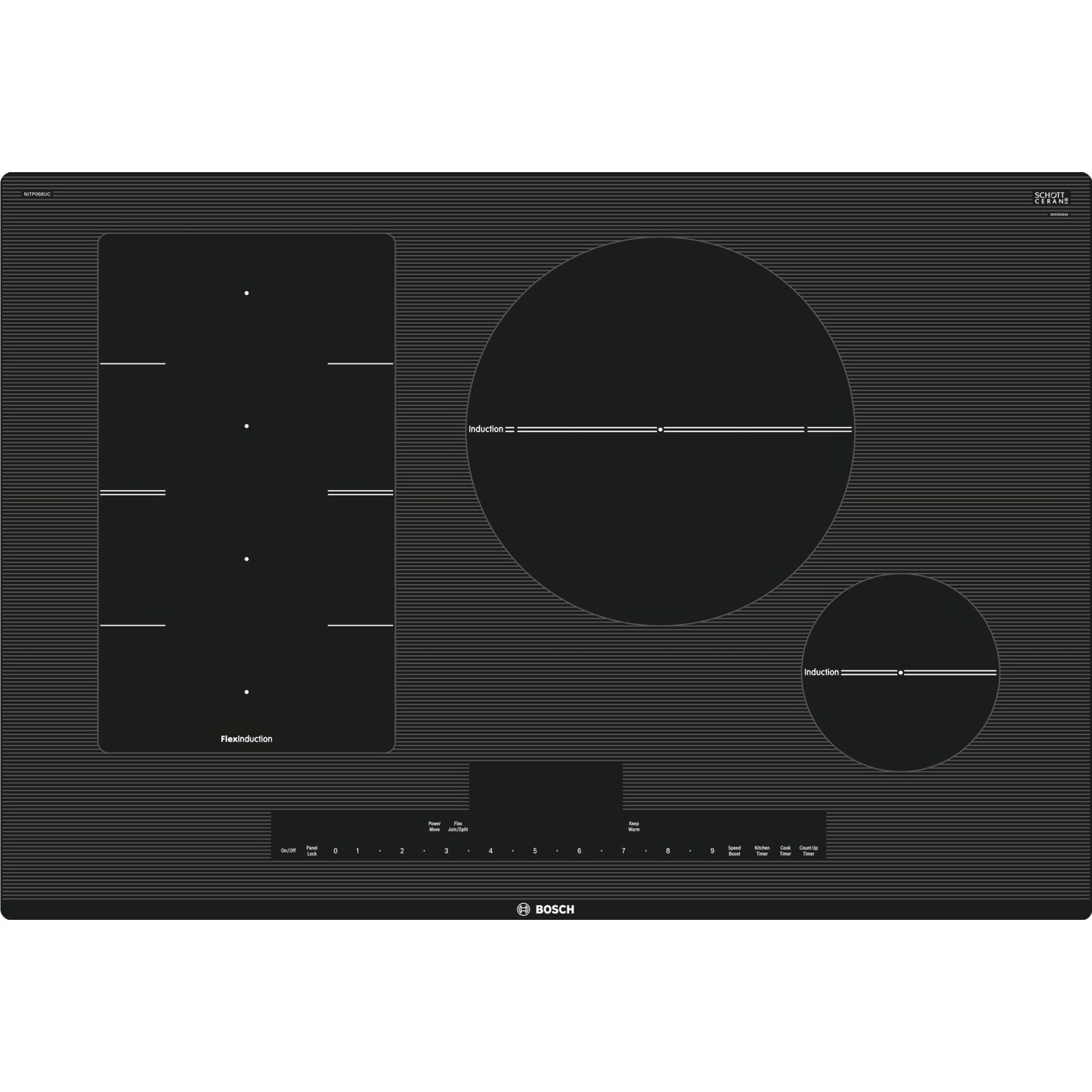 Shop Bosch Nitp068 Benchmark 30 Inch Wide Built In Induction