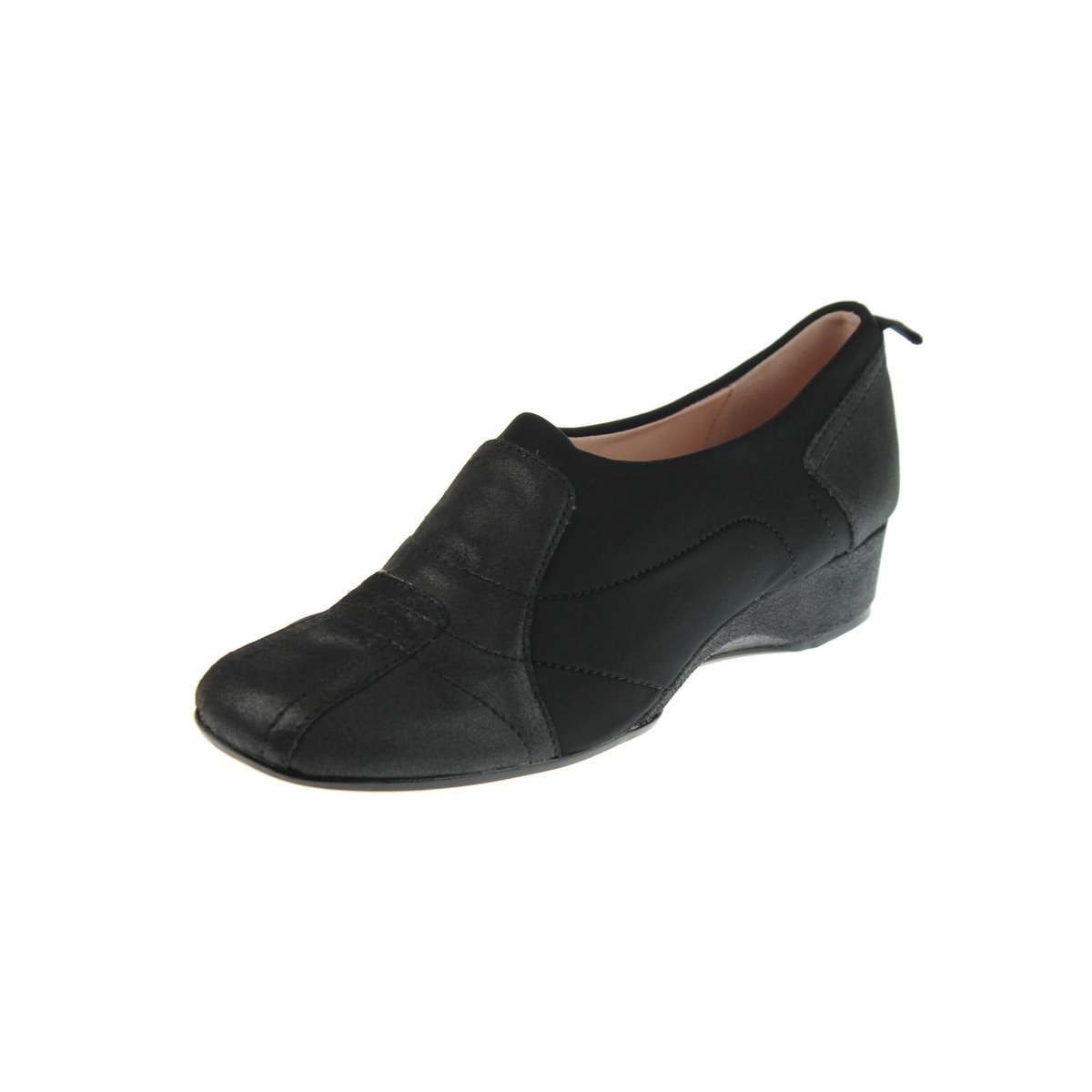 Taryn Rose Womens Kuss Round Toe Heels Textured Slip On - Free Shipping Today - Overstock.com - 19827406