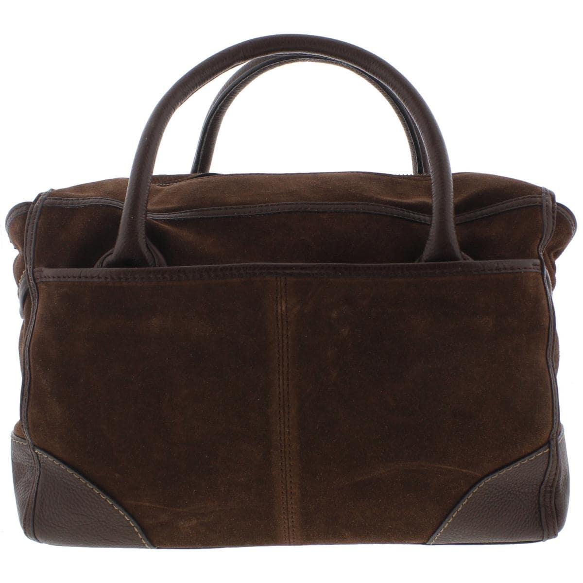 Nanette Lepore Womens Waverly Satchel Handbag Genuine Suede Nanette Lepore Womens Waverly Satchel Handbag Genuine Suede Leather Trim Large Free Shipping Today 19550737