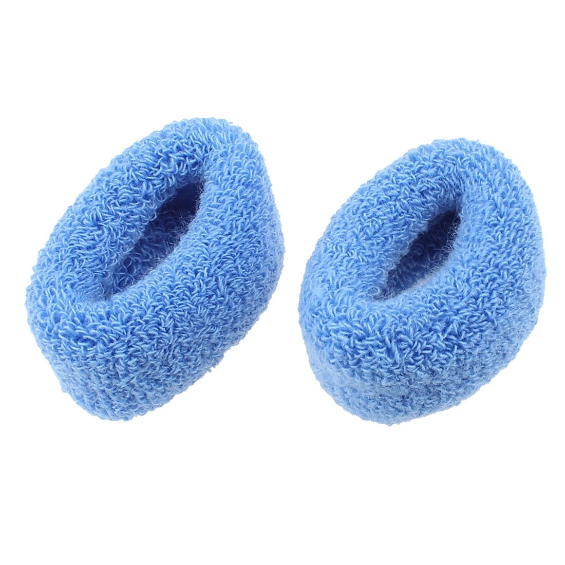 Shop 2 Pcs Elastic Fabric Terry Hair Ties Bands Ponytail Braid