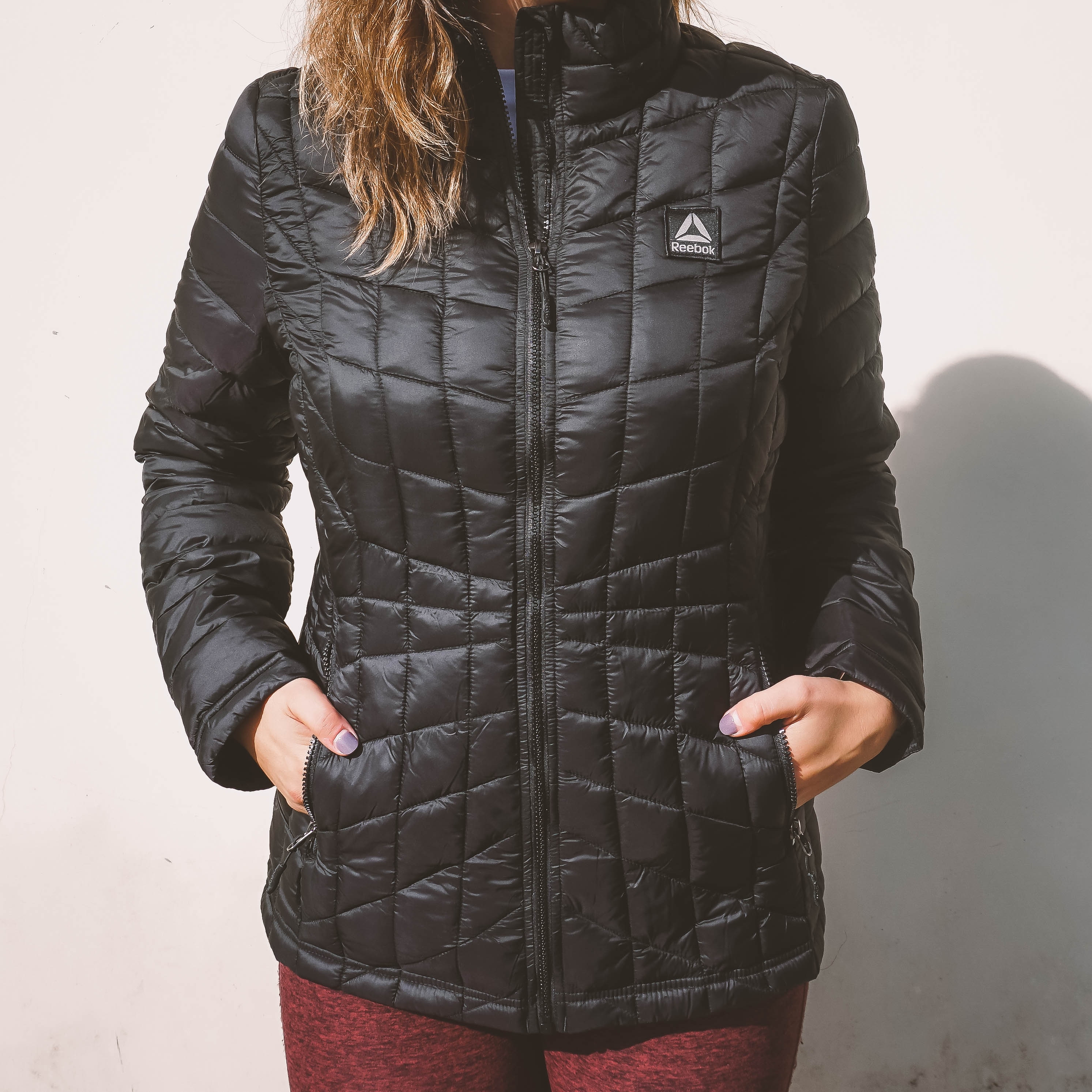 Reebok men's athletic glacier shield jacket clearance