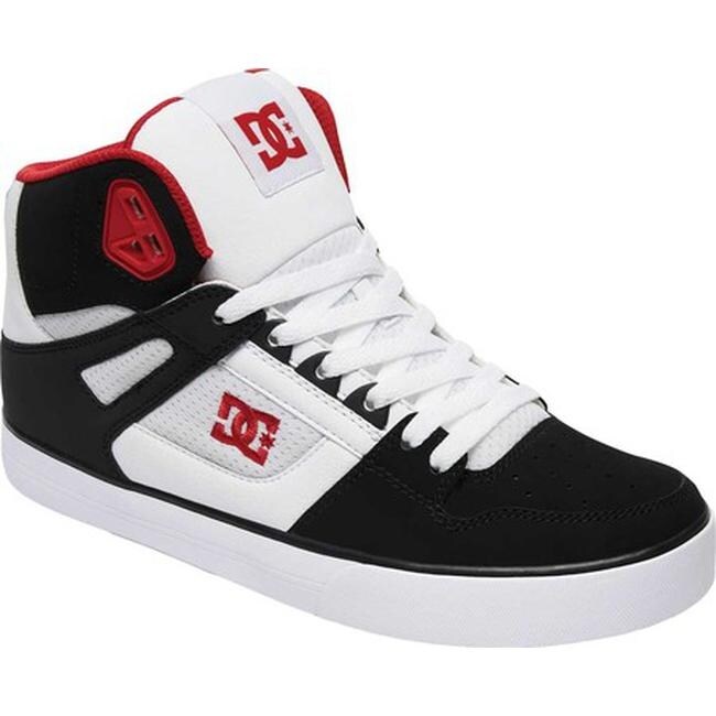 red dc high tops