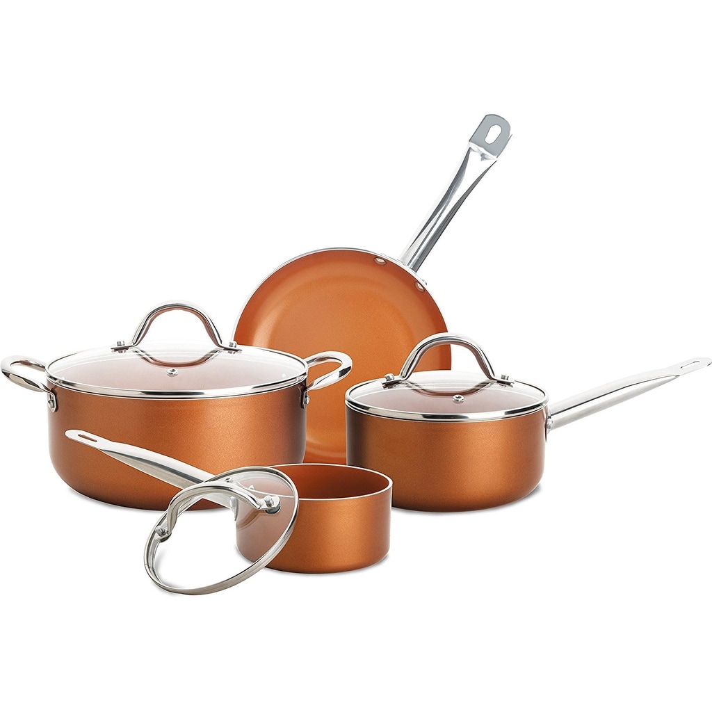 Titanium or ceramic pans. Customer reviews as the best feature 1 Titanium or ceramic pans. Customer reviews as the best feature 32