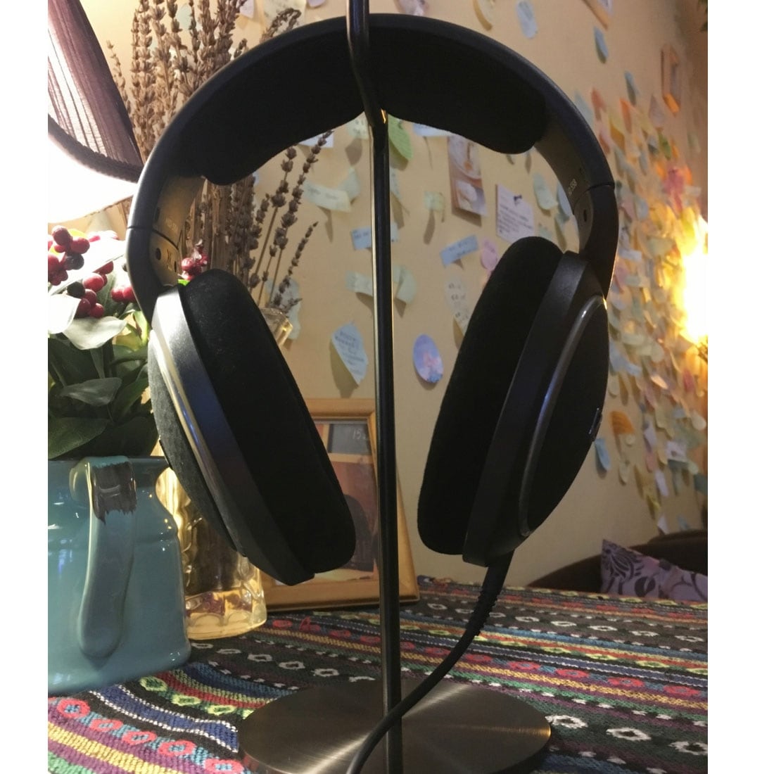 Headphone Holder Shelf Rack Game Headset Stand Hanger Dock Bracket Black for PC - Free Shipping