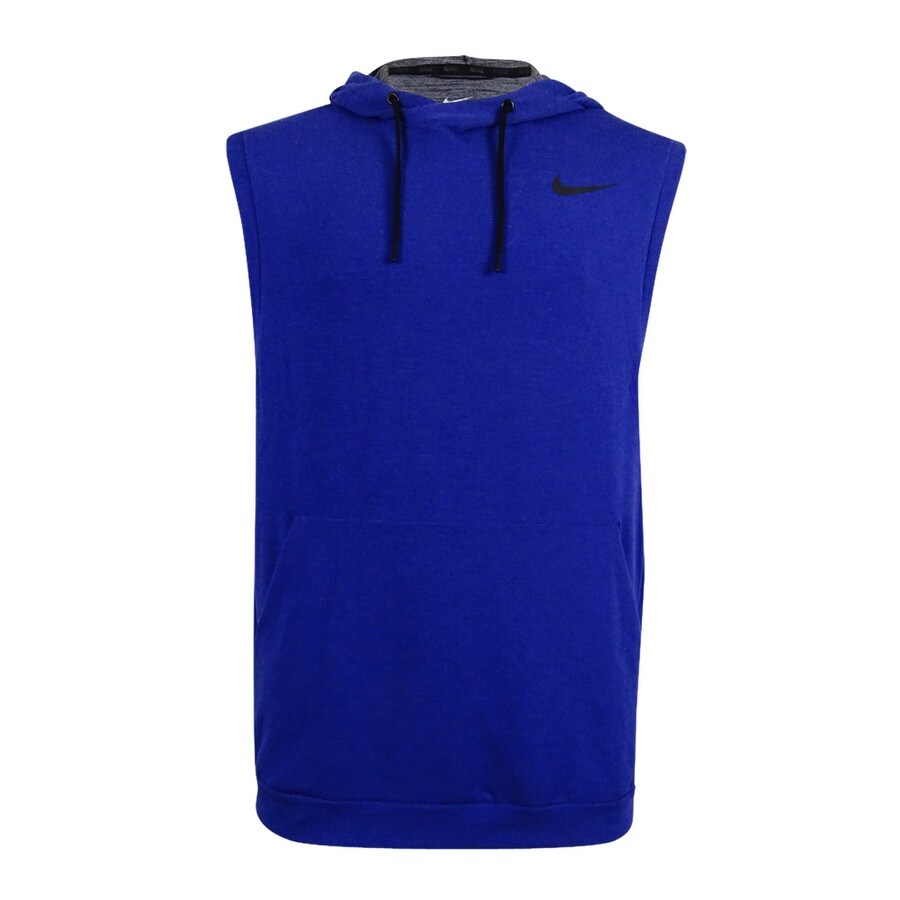 nike men's dri fit sleeveless hoodie