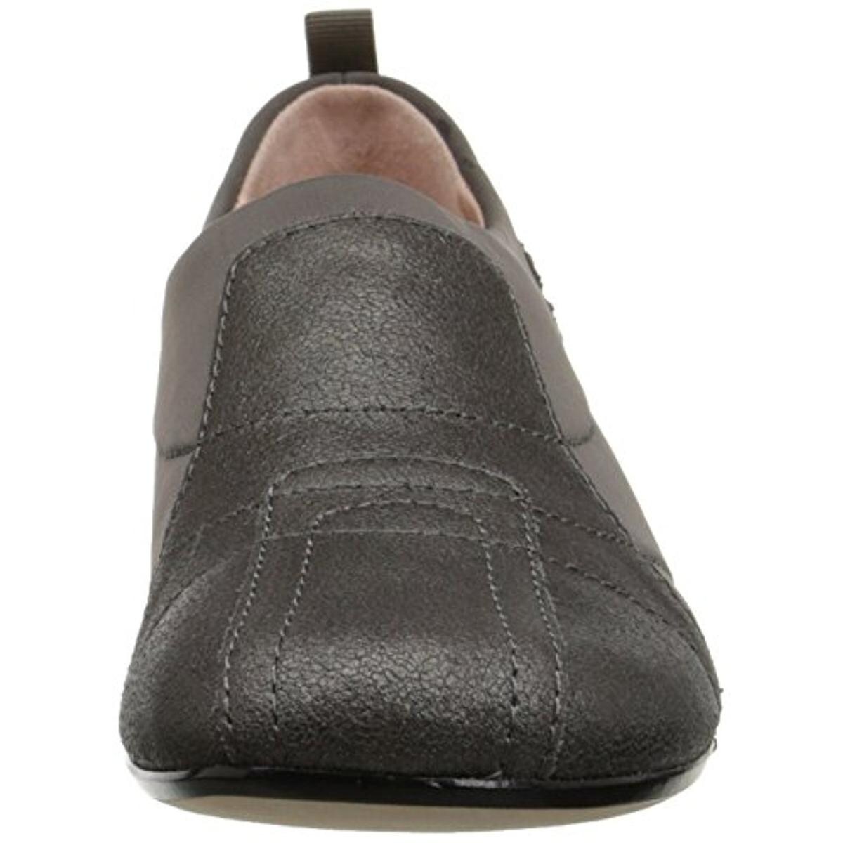 Taryn Rose Womens Kuss Round Toe Heels Textured Slip On - Free Shipping Today - Overstock.com - 19827406