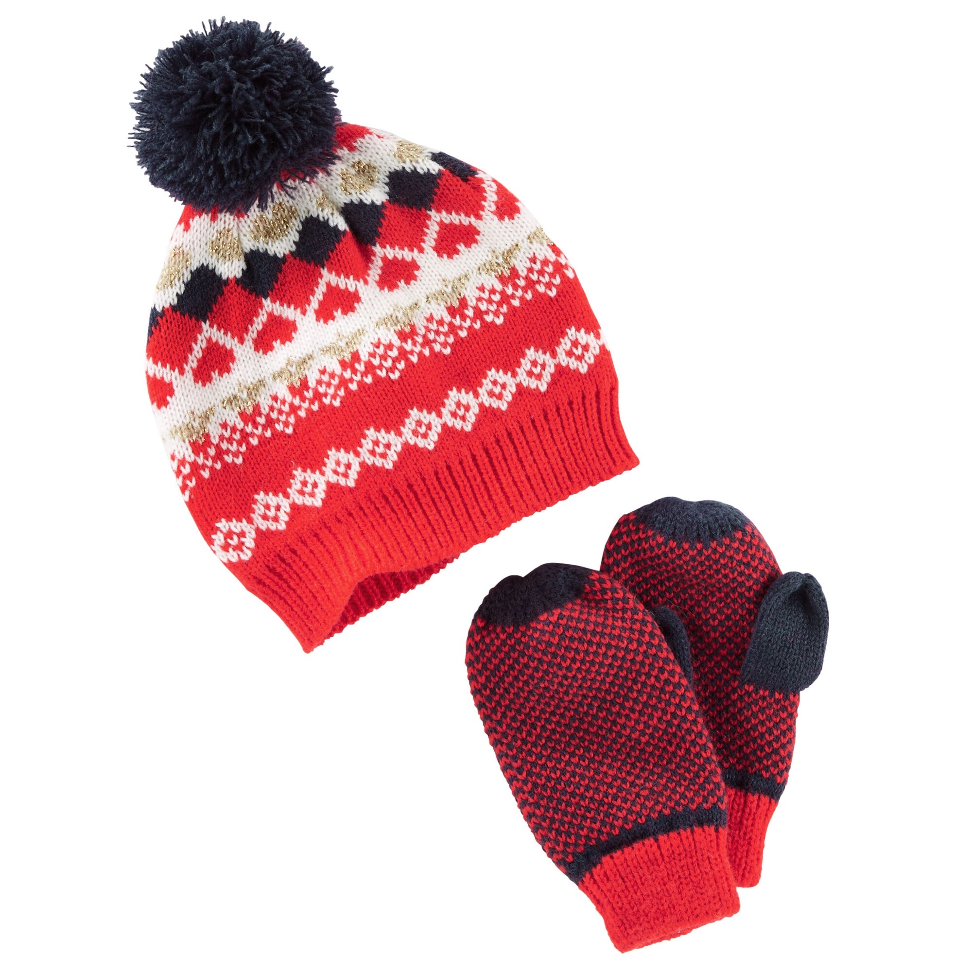 baby hat and glove set
