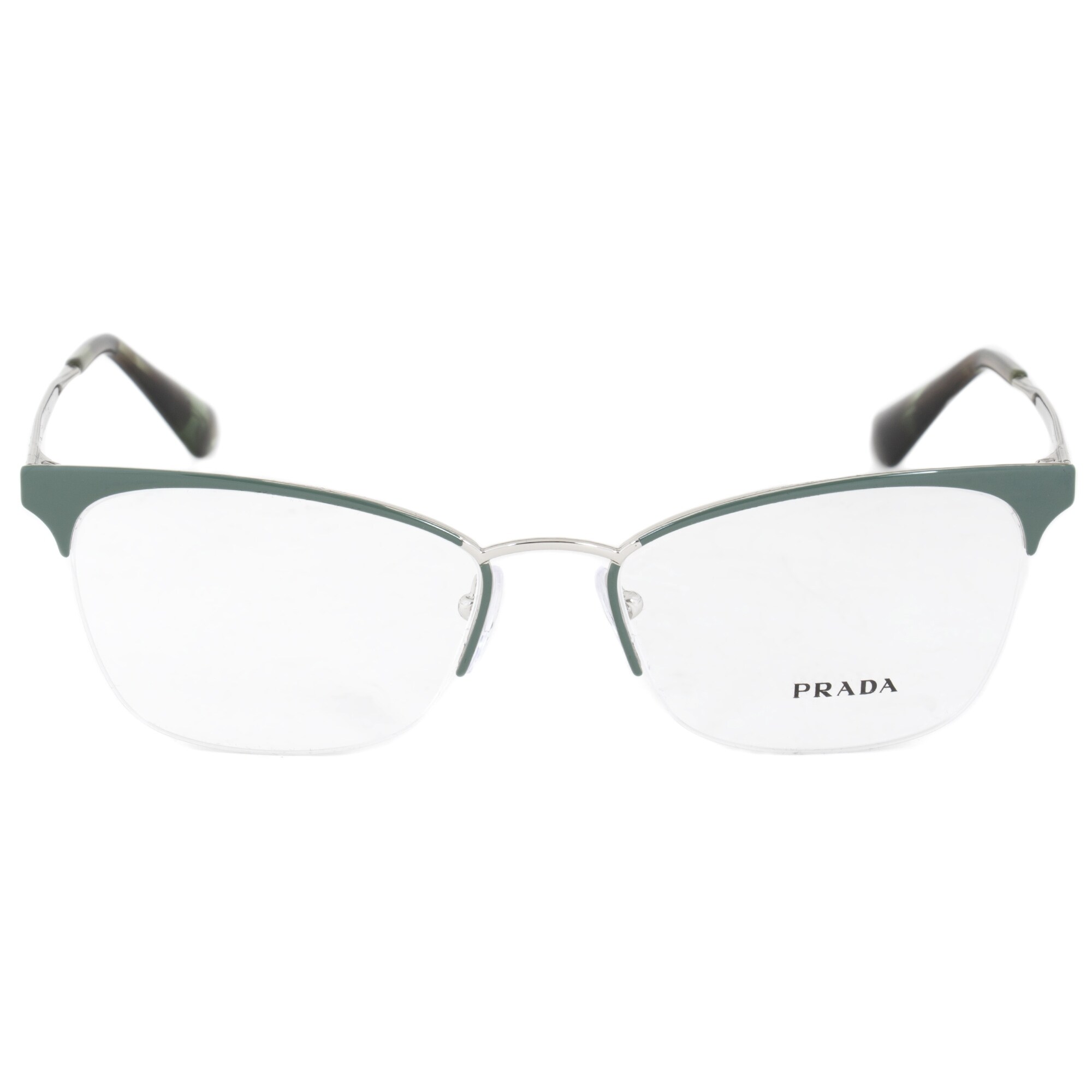 prada green eyeglass frames