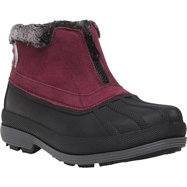 propet ankle zip duck boot