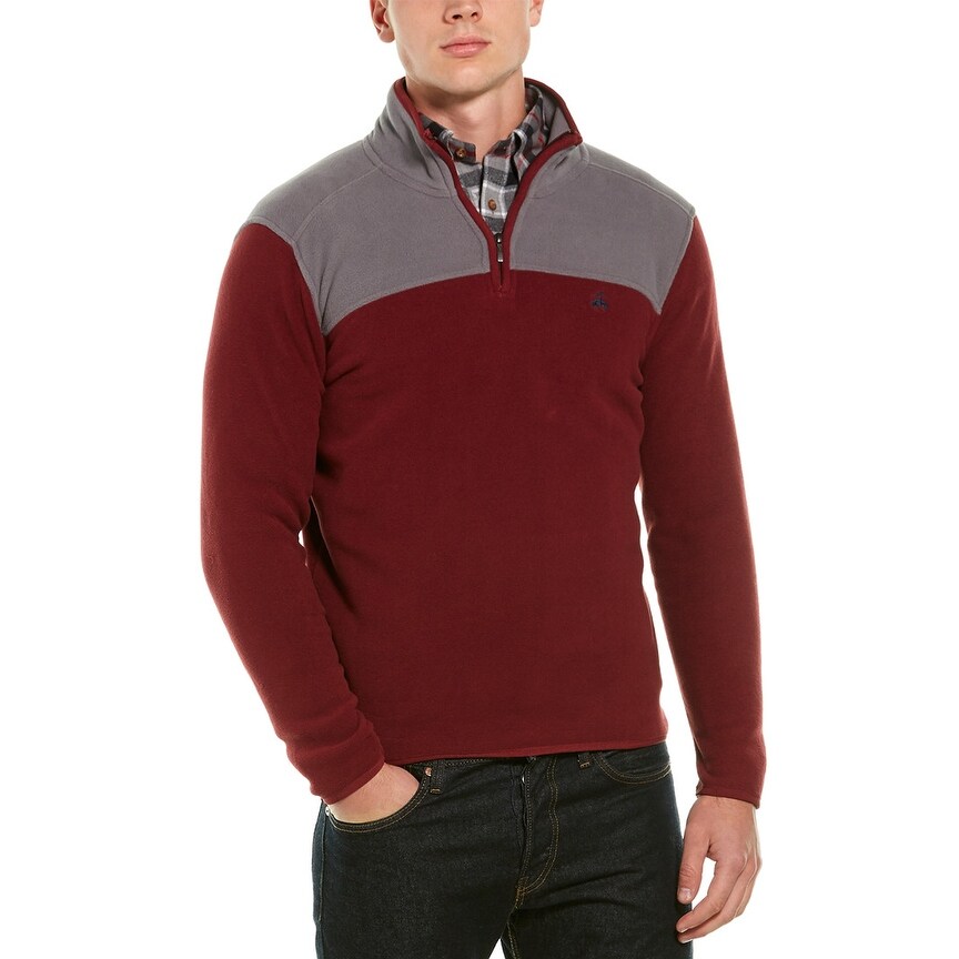 brooks brothers fleece pullover