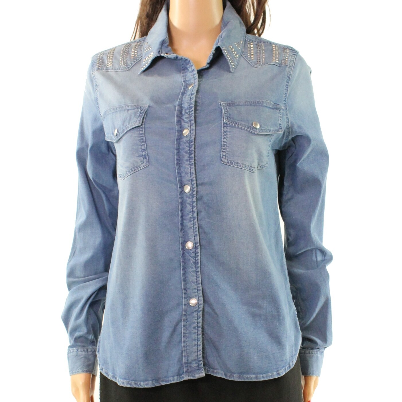Blue Button Down Shirt Black Pants Dreamworks
