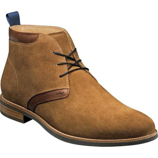 Shop Florsheim Men S Uptown Plain Toe Chukka Boot Mocha Suede On
