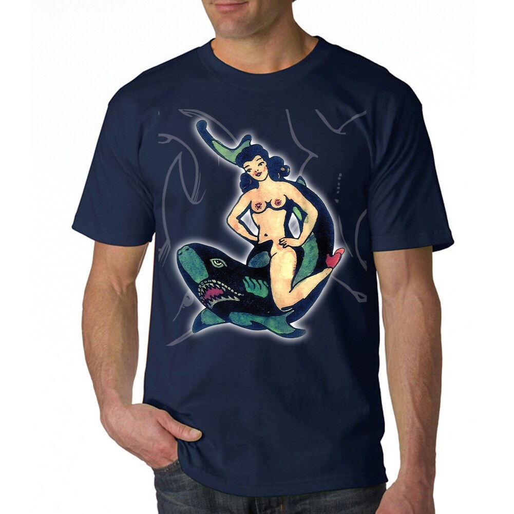 Pin Up Girl Tattoo T Shirt Bet C
