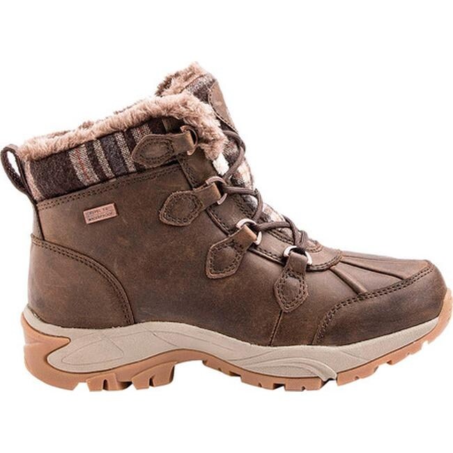 Rae Winter Hiker Boot Brown Leather 
