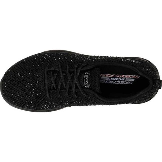 skechers bobs damen sneaker squad 2 galaxy chaser schwarz