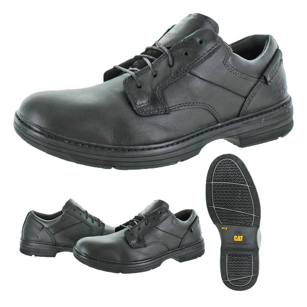 caterpillar men's oversee steel toe oxford