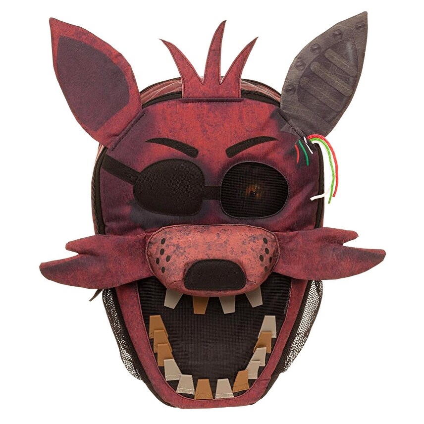 Shop Five Nights At Freddy S 3d Foxy Big Face Backpack Overstock 20967506