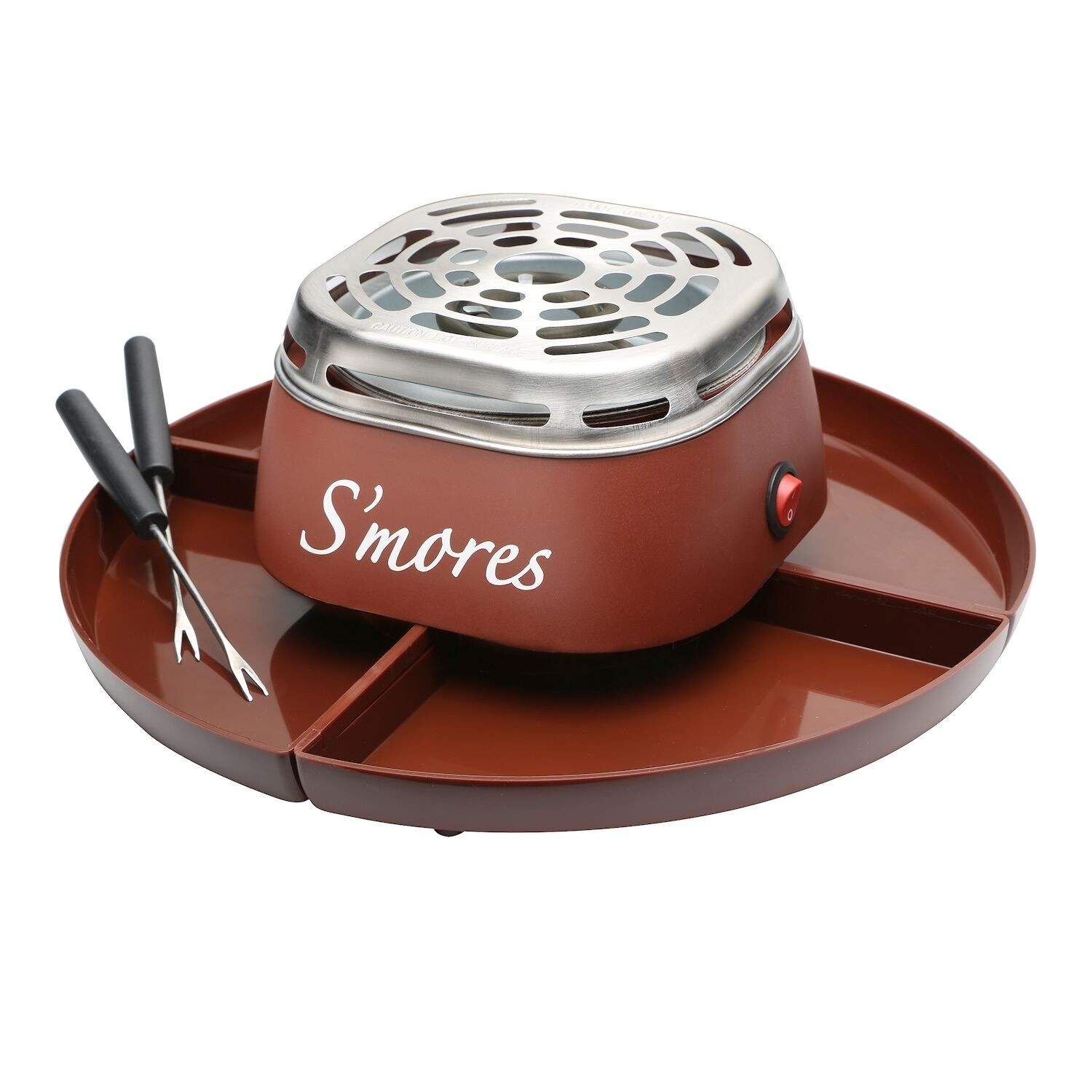 Nostalgia Electrics Smm0 S Mores Maker Brown Indoor Marshmallow Roaster Overstock Nostalgia Electrics Smm0 S Mores Maker Brown Indoor Marshmallow Roaster Overstock