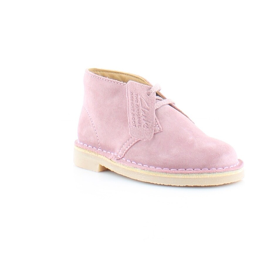 clarks girls pink boots