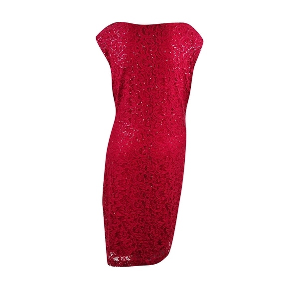 Cap Sleeve Sequin Dress