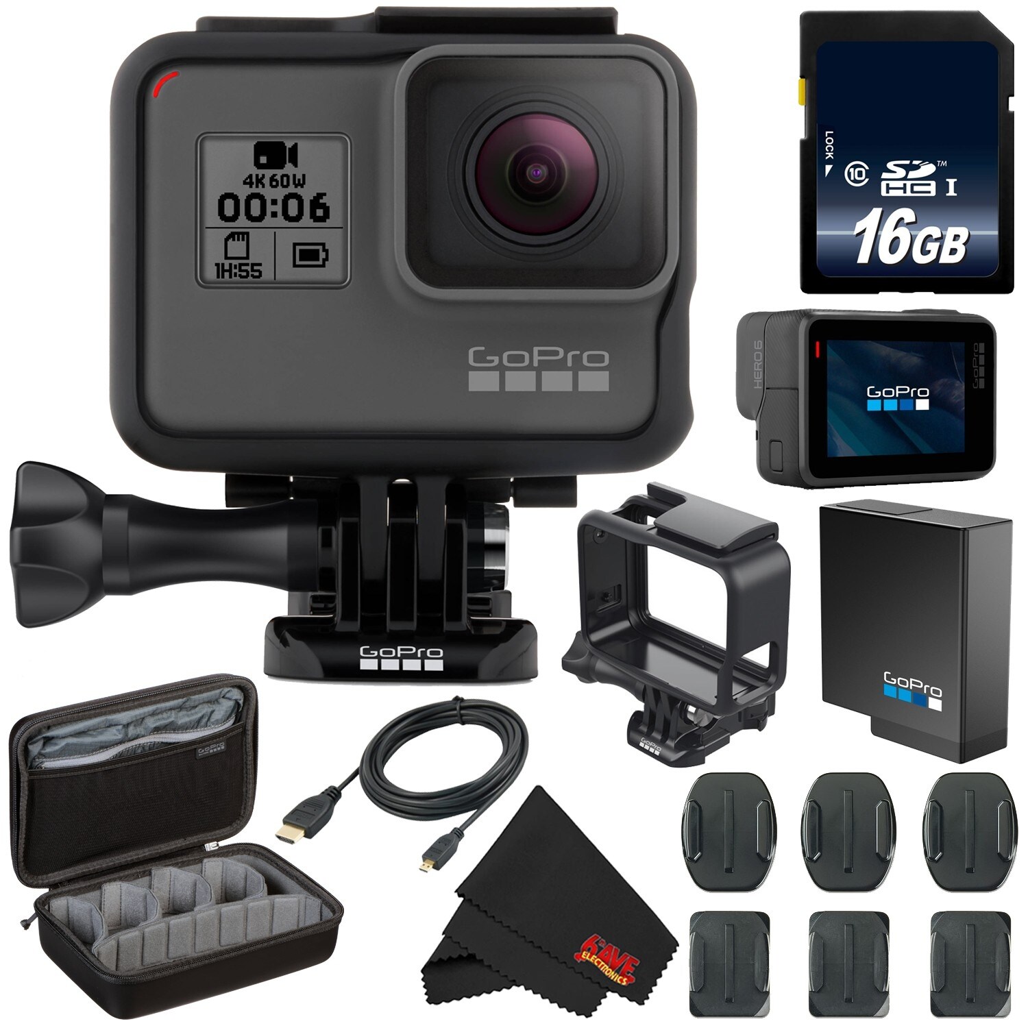 Shop Gopro Hero6 Black Custom Gopro Case And Gopro Accessories