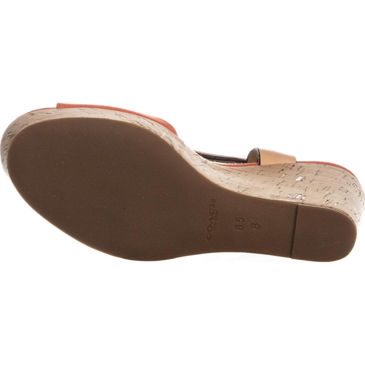 Platform T Linden SandalsPapayanatural Sale Strap On Coach Shop oQrExBdCeW