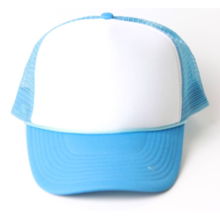 baby blue trucker hat