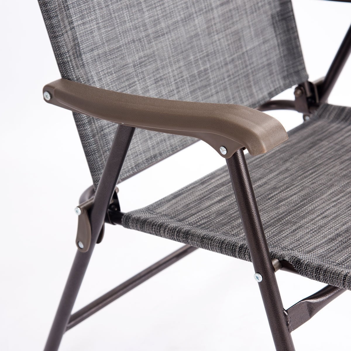 Costway Set Of 2 Patio Folding Sling Back Chairs Camping Deck Costway Set Of 2 Patio Folding Sling Back Chairs Camping Deck Garden Beach Gray Free Shipping Today 21370961
